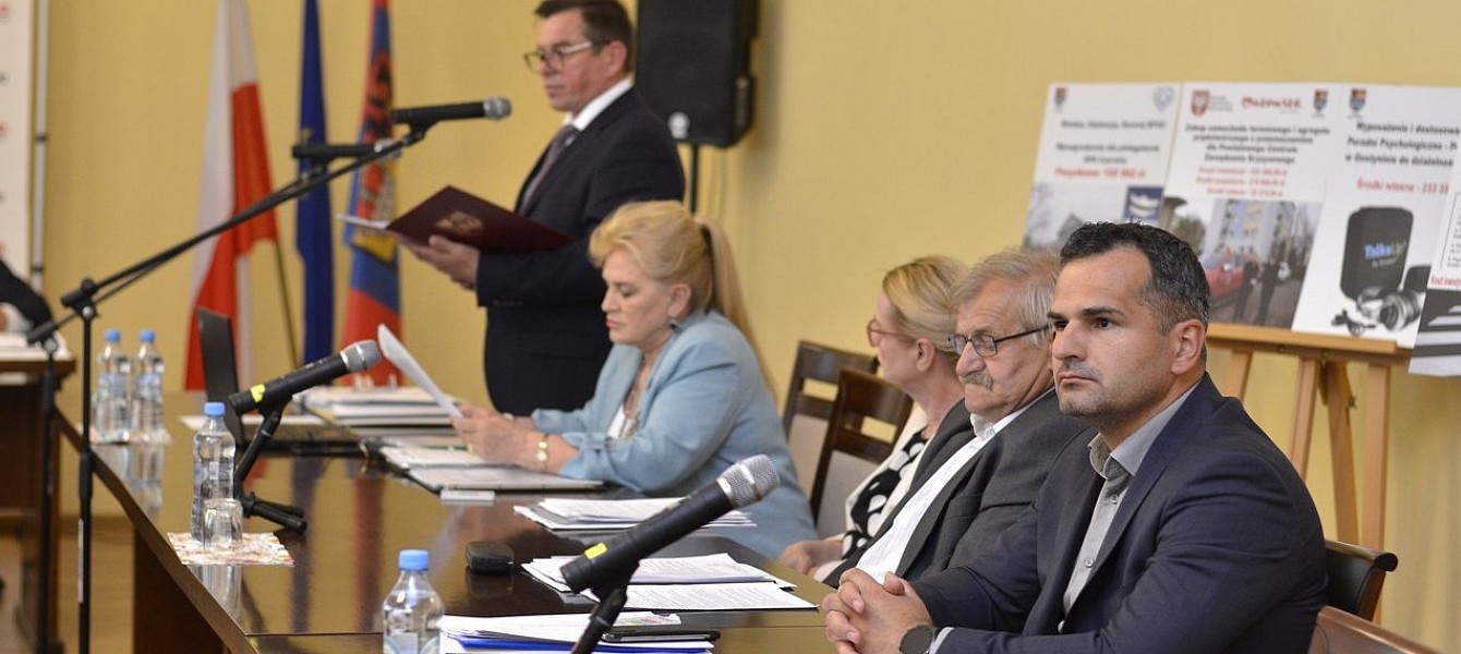Radni przyznali absolutorium Zarządowi Powiatu Gostynińskiego