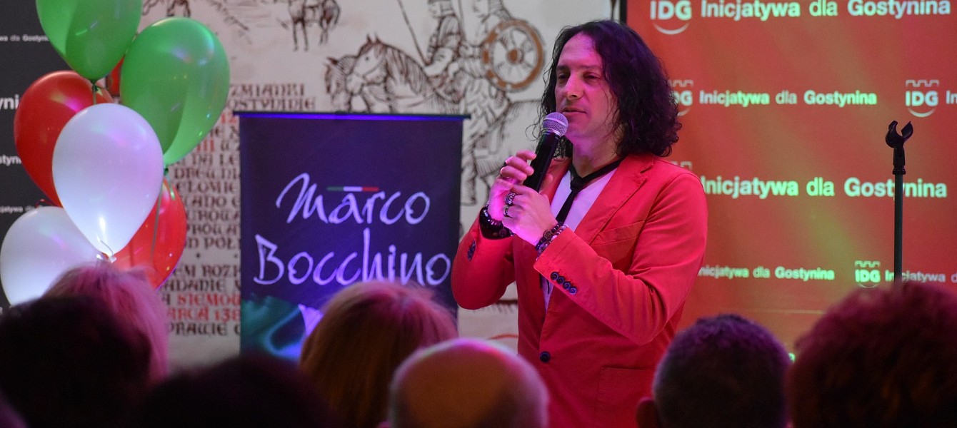 Marco Bocchino zachwycił gostynińską publiczność